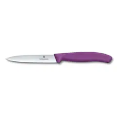 VICTORINOX - Cuchillo mondador Swiss Classic 10 cm morado