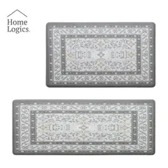 HOME LOGICS - Alfombras Antifatiga Antideslizante Cocina Baño Café