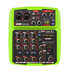 NOVIK NEO - Consola análoga con interfaz de audio Novik NVK i06BT