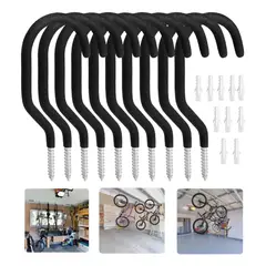 KUANGYE - 10 Pcs Soporte Bicicleta Pared, Ganchos Colgar Bicicletas
