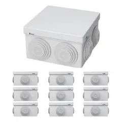 KUANGYE - Cajas Estancas Ip55 Para Conexiones En Exterior Cctv 10pcs