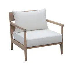 DECO EXTERIOR - Sofa de exterior Milos - madera Teka