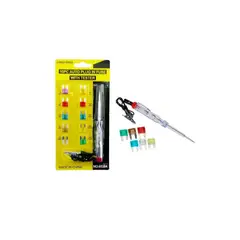 GENERICO - Kit Mini Fusibles Probador De Corriente Fusibles De Auto