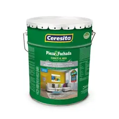 CERESITA - Esmalte al agua pieza y fachada blanco 4 gal