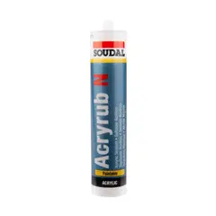 SOUDAL - Silicona universal acética aluminio 300 ml