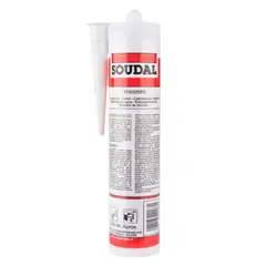 SOUDAL - Silicona alta temperatura 300 ml