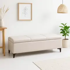 PANDALINO - Banqueta Baúl Mundra - Almacenamiento y Diseño