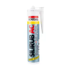 SOUDAL - Silicona universal acética bronce 300 ml