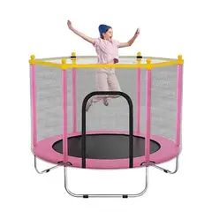 GENERICO - CAMA ELASTICA TRAMPOLIN SALTARINA ROSADA