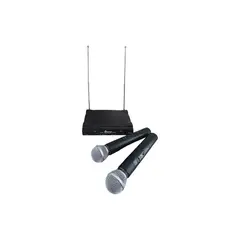 ALPHA PRO - Sistema Dual Inalambrico Vocal PRO MTW-9912 - Negro