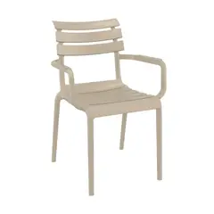 DECO EXTERIOR - Silla de exterior Paris color Arena.