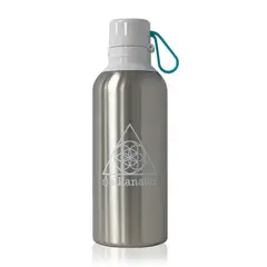 ALKANATUR - Botella Filtradora de Acero Inoxidable GO