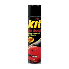 KIT - Cera para Autos en Aerosol 360ml Brillo y Protección