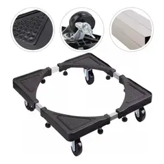 NO LOGO - Base Ajustable Ruedas Cocina Refrigerador Lavadora Multiusos