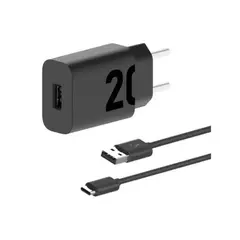 MOTOROLA - Cargador Carga Rapida 20W Cable USB C SJMC209