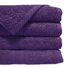 LOURDES - TOALLA DE MANO 45×90 CM MORADO