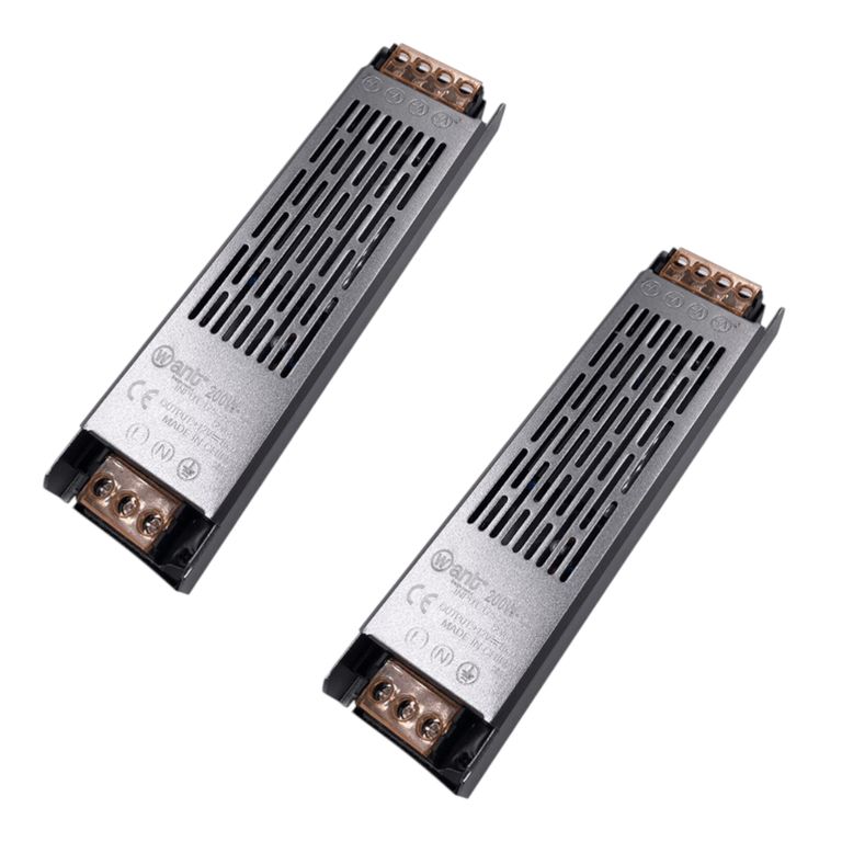 2 Fuentes de Poder 12V 16.7A 200W MQ Compacta