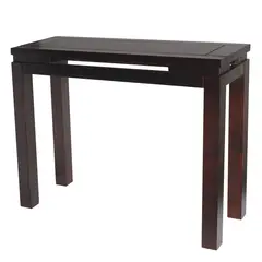 OEM - MESA DE ARRIMO FLORENCIA COLOR MADERA CHOCOLATE