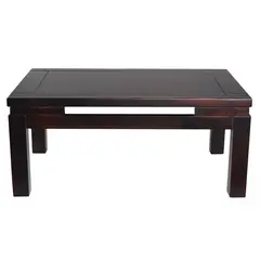 OEM - MESA DE CENTRO FLORENCIA COLOR MADERA CHOCOLATE