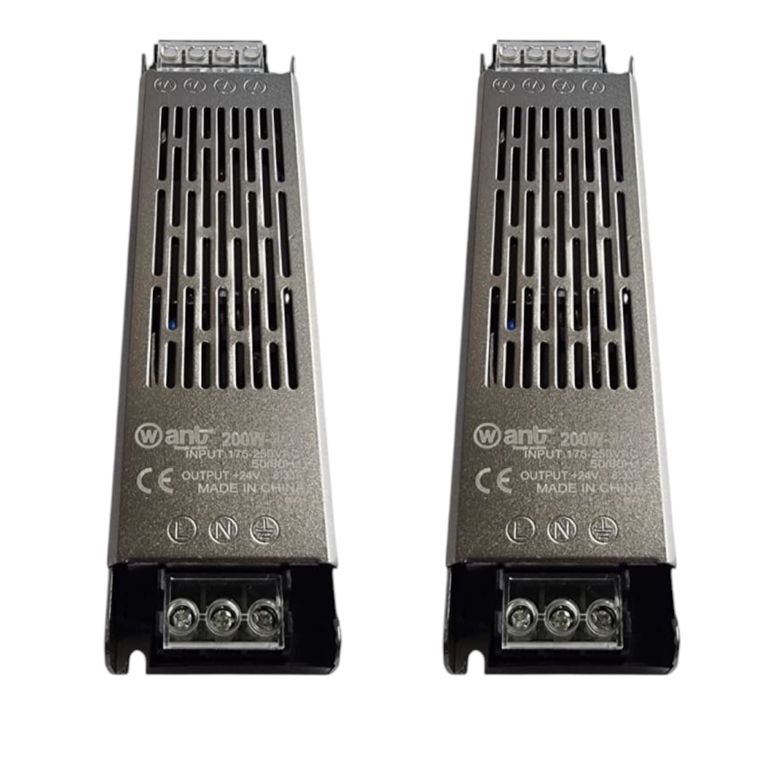 2 Fuentes de Poder 24V 8,3A 200W MQ Compacta
