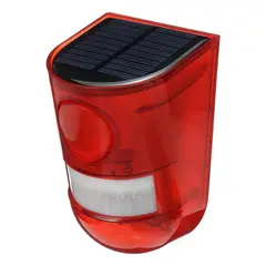 SHOP EHOME BAG - Sirena Alarma Con Sensor De Movimiento Y Luz Solar