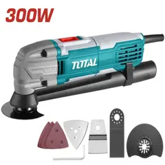 TOTAL - Multiherramienta + accesorios 300w ts3006-7