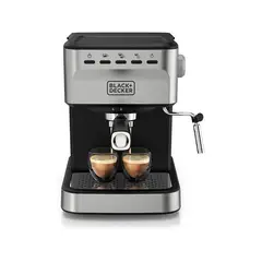 BLACK+DECKER - Cafetera Semi Automatica Espresso
