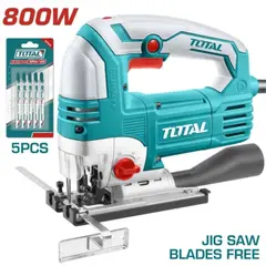 TOTAL - Sierra caladora 800w industrial / 3.100 rpm