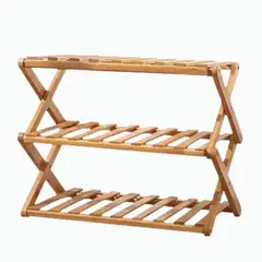 GENERICO - Estante Organizador De Zapatos Plegable 3 Niveles Zapatero