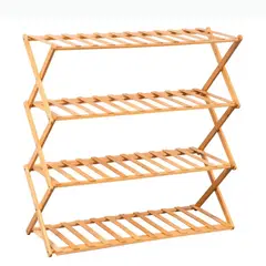 GENERICO - Estante Organizador De Zapatos Plegable 4 Niveles Zapatero