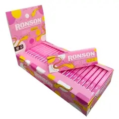 RONSON - 25 Papelillos Extra Quality Combustion Lenta Pink