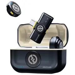 HOLLYLAND - Micrófonos Inalámbrico Lark M2 Versión USB C Android Iphone