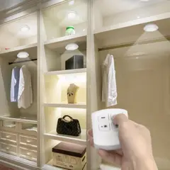 GENERICO - Set De 3 Luces Led – Control Remoto y Temporizador.