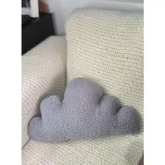 DECORACION CREATIVA - Cojin Infantil Bebe - diseño Nube Gris