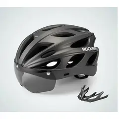 ROCKBROS - Casco Ciclismo TT16 Negro