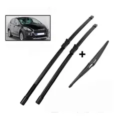 GENERICO - Kit Plumillas Limpiaparabrisas Peugeot 3008 (2008 - 2016)