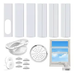 QUICK - Sellado Ventana Aire Acondicionado Sello Ajustable Portátil