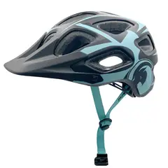 KAPRA - CASCO ENDURO R4 CYAN/BLACK T/UNIV