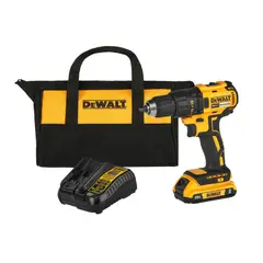 DEWALT - Kit Taladro Atornillador 12 20V + cargador + Batería + bolso