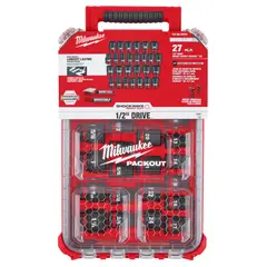 MILWAUKEE - Set de Dados Impacto 12 Packout 27pzs 49-66-6804