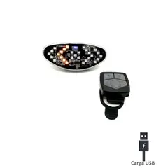 BIANCHI - LUZ INTERMITENTE RECARGABLE USB