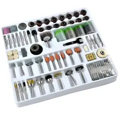 OEM - Kit de Lijado y Pulido Multiusos 216 Piezas Dremel Taladro