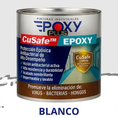 EPOXY - PINTURA PISOS ALTO TRÁFICO – CuSafe Pisos Pro – Epóxica 1K Antibact. 1L