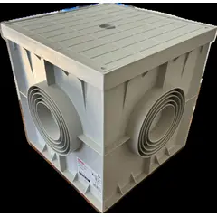 GEWISS - Cámara De Paso Registro 300x300 Con Tapa -