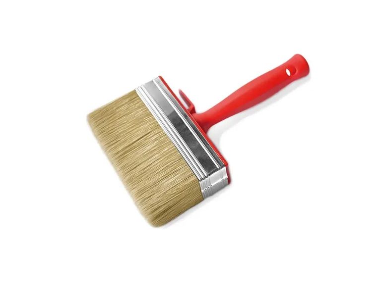 Brocha Plana 30mm X 120mm 4 Pulgadas Brocha