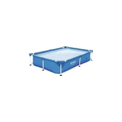 BESTWAY - Piscina Rectangular De 1200 Lts De 2.21m De Largo X 1.5m De Ancho Azul