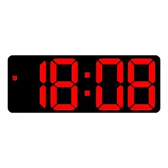 GENERICO - Reloj Despertador Digital Led De Escritorio Despertador