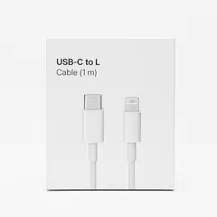 GENERICO - Cable USB-C a Lightning – Carga Rápida y Sincronización Segura (1 m)