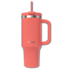 CONTIGO - Vaso Tumbler Termico Botella Agua 1182ml - Coral