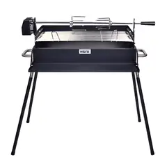 WAYU - Parrila a carbón ajustable c/spiedo